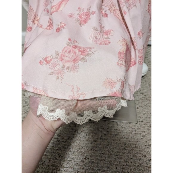 Liz Lisa parasol sukapan (skort, skirt with built in shorts) in pink - Picture 4 of 7